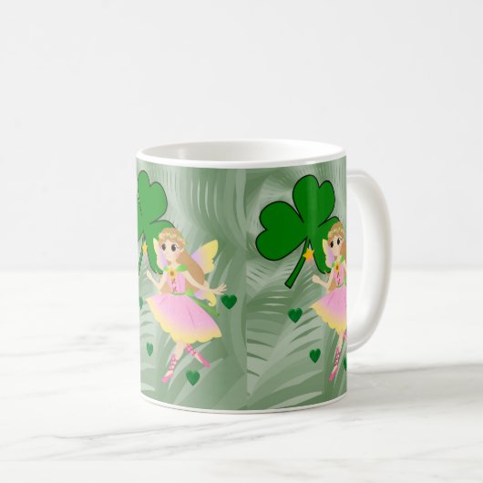 Saint Patrick's Day Mok Fairy (Voorkant rechts)