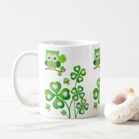 Saint Patrick's Day Mok Owl (Met donut)