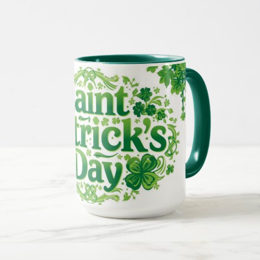 Saint Patrick's Day mug Mok (Voorkant rechts)