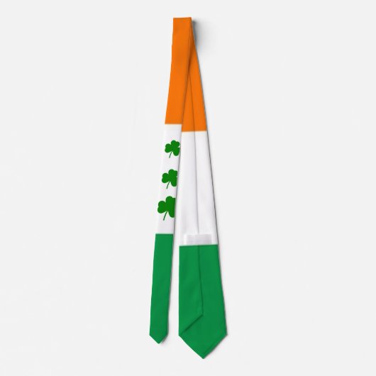Saint Patrick's Day Necktie Stropdas (Achterkant)