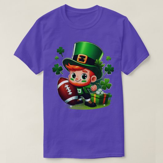 Saint Patricks Day nieuwheidskleding voor Ierse ma T-shirt (Design voorkant)