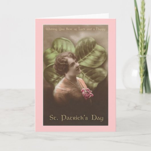  Saint Patrick's Day Notecard Kaart (Voorkant)