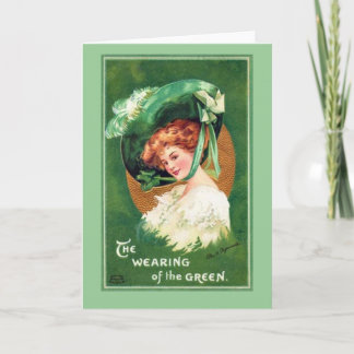 Saint Patrick's Day Notecard Kaart