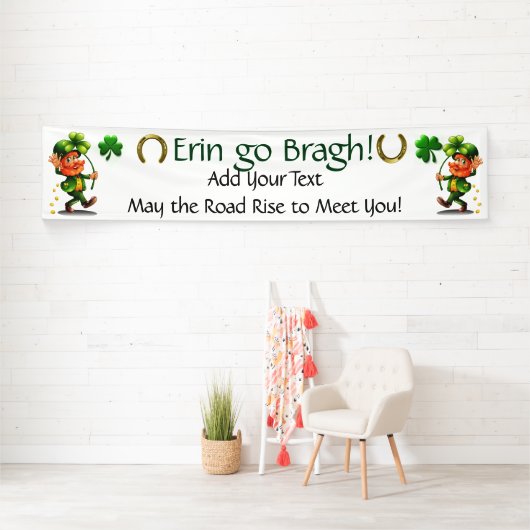 Saint Patrick's Day of Irish Business Spandoek (Insitu)