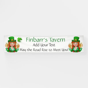 Saint Patrick's Day of Irish Business Spandoek