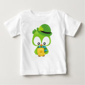 Saint Patrick's Day Owl, Clovers, Leprechaun Pet (Voorkant)