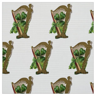 SAINT PATRICK'S DAY PARTY/IRISH HARP AND SHAMROCK STOF