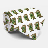 SAINT PATRICK'S DAY PARTY/IRISH HARP AND SHAMROCK STROPDAS (Opgerold)