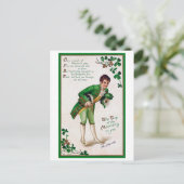 Saint Patrick's Day Poem,  Briefkaart (Staand voorkant)