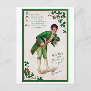 Saint Patrick's Day Poem,  Briefkaart