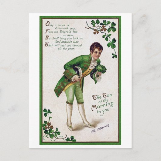 Saint Patrick's Day Poem,  Briefkaart (Voorkant)