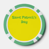 Saint Patrick's Day poker chip (Achterkant)