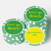 Saint Patrick's Day poker chip (Opstapeling)