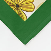 Saint Patrick's Day Pot met Goud Regenboog Shamroc Fleece Deken (Hoek)