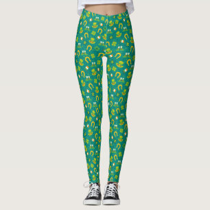 Saint Patrick's Day Print Leggings
