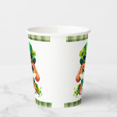 Saint Patricks' Day puppy Papieren Bekers (Links)