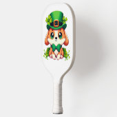 Saint Patricks' Day puppy Pickleball Paddle (Links)