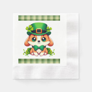 Saint Patricks' Day puppy Servet