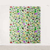 Saint Patrick's Day Race Parade Feest Fotohokje Wandkleed (Voorkant)