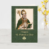 Saint Patrick's Day Religieus Kaart (Gele Bloem)