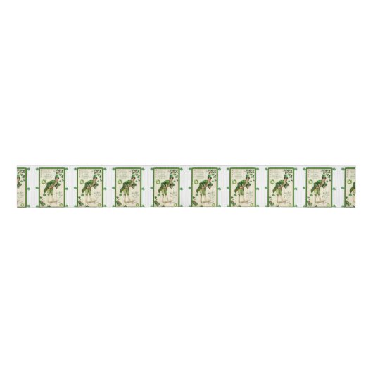 Saint Patrick's Day Ribbon Grosgrain Lint (Voorkant)