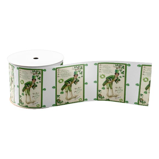 Saint Patrick's Day Ribbon Grosgrain Lint (Spoel)