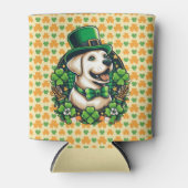 Saint Patrick's Day Schattige Dog Blikjeskoeler (Voorkant)