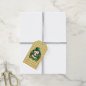 Saint Patrick's Day Schattige Dog Cadeaulabel (Met Touw)