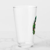 Saint Patrick's Day Schattige Dog Glas (Rechts)