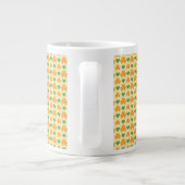 Saint Patrick's Day Schattige Dog Grote Koffiekop (Achterkant)