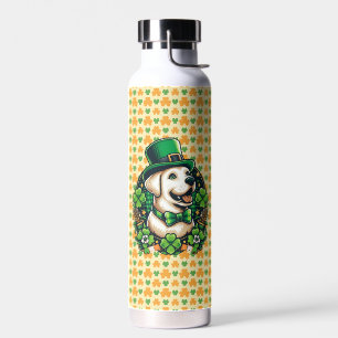 Saint Patrick's Day Schattige Dog Waterfles