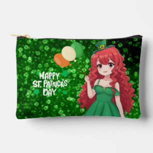Saint Patrick's day schattige, Ierse anime klasse Etui