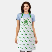 Saint Patricks Day Schort (Gedragen)