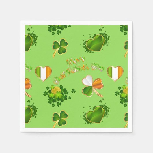 Saint Patrick's Day Servetten (Voorkant)