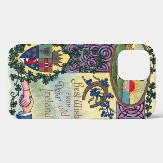 Saint Patrick's Day, Shamrock Case-Mate iPhone Case (Achterkant (horizontaal))