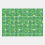 Saint Patrick's Day Shamrock Inpakpapier Vel (Voorkant 3)