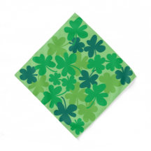 Saint Patrick's Day Shamrock Klaver Bandana
