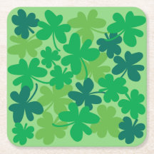 Saint Patrick's Day Shamrock Klaver Papier Onderze
