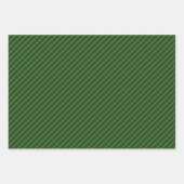 Saint Patricks Day Shamrock & Lucky Charms Green Inpakpapier Vel (Voorkant 3)