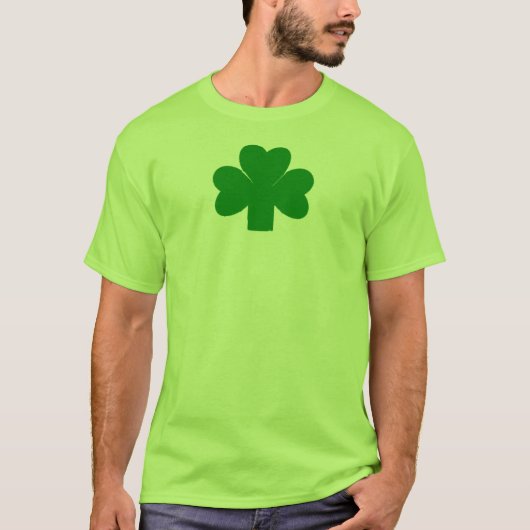 Saint Patrick's Day Shamrock T-shirt (Voorkant)