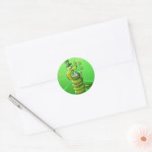 Saint Patrick's Day Snake Ronde Sticker (Envelop)