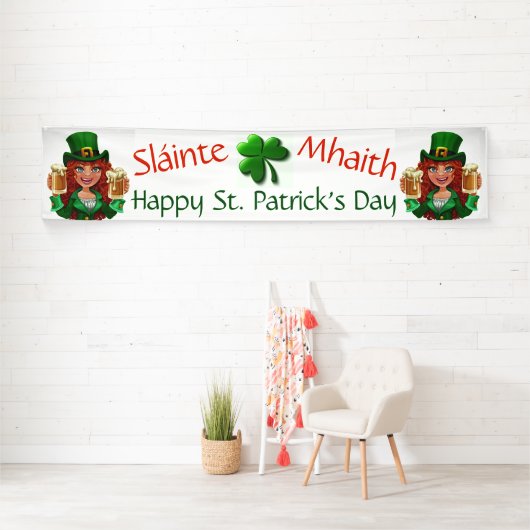 Saint Patrick's Day Spandoek (Insitu)
