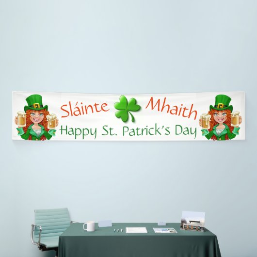 Saint Patrick's Day Spandoek (Beurs)
