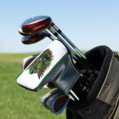 Saint Patrick's Day steampunk klaver Golfheadcover (Insitu)