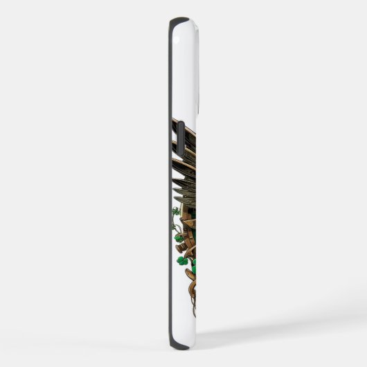 Saint Patrick's Day steampunk klaver iPhone Hoesje (Rechterkant)