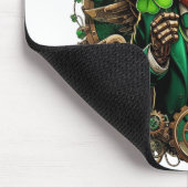 Saint Patrick's Day steampunk klaver Muismat (Hoek)