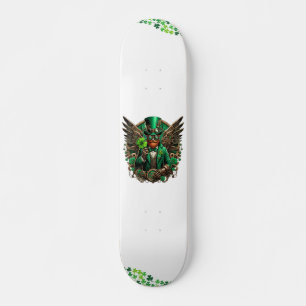 Saint Patrick's Day steampunk klaver Persoonlijk Skateboard