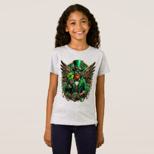 Saint Patrick's Day steampunk klaver T-shirt