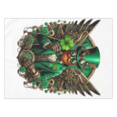 Saint Patrick's Day steampunk klaver Tafelkleed (Voorkant (Horizontaal))