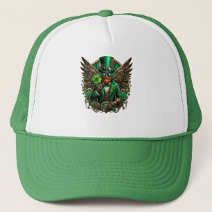 Saint Patrick's Day steampunk klaver Trucker Pet